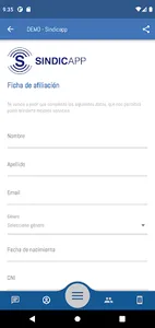 SindicApp - Demo screenshot 2