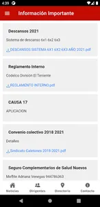 Sindicato Caletones screenshot 2