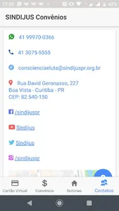 Clube Sindijus Paraná screenshot 3