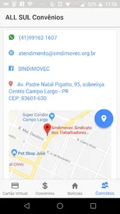 Clube Sindimovec Paraná screenshot 2