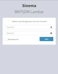 Sinema - BKPSDM Lambar screenshot 1