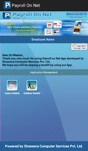 PayrollOnNet screenshot 1