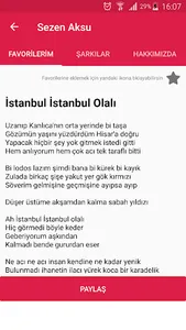 Şarkı Sözleri (İnternetsiz) screenshot 2