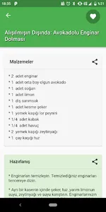 Sebze Tarifleri (İnternetsiz) screenshot 2