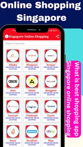 Singapore Online Shopping App screenshot 0