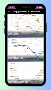 Singapore MRT and LRT Offline screenshot 0