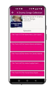 K Drama Sinhala Info screenshot 2