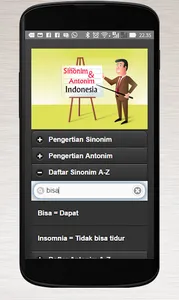Kamus Sinonim Antonim screenshot 1