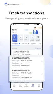 Bank Sinopac Global eBanking+ screenshot 4