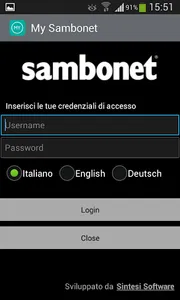 MySambonet screenshot 0