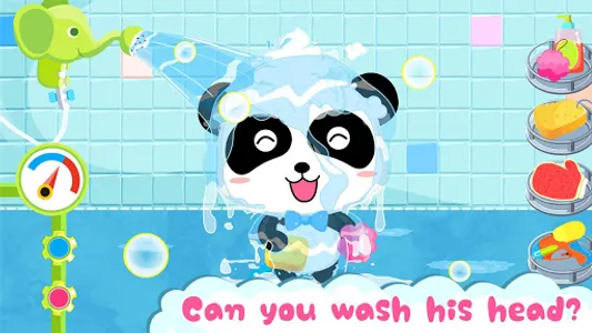 Baby Panda's Bath Time screenshot 3