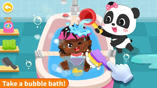 Panda Games: Baby Girls Care screenshot 12