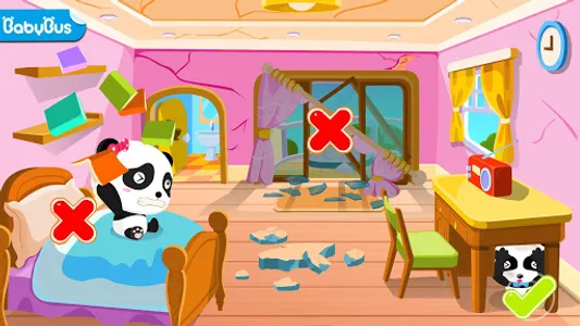 Baby Panda Earthquake Safety 1 screenshot 0