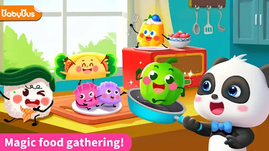 Baby Panda's Magic Kitchen screenshot 0