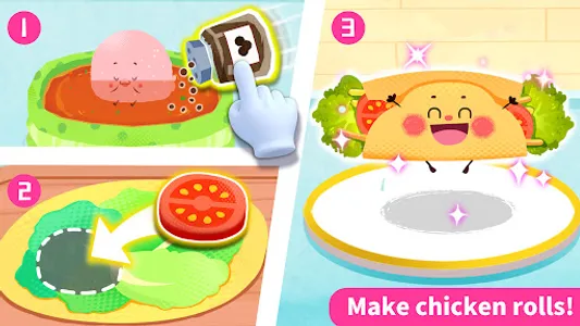 Baby Panda's Magic Kitchen screenshot 1