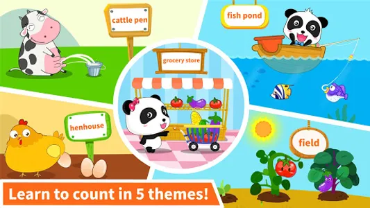 Baby Panda Learns Numbers screenshot 3