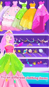 Little Panda Princess Dressup screenshot 13