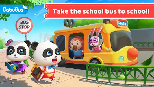 Baby Panda's School Bus screenshot 0