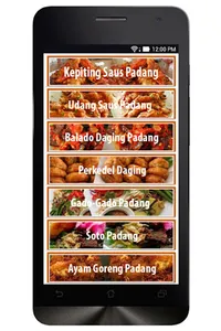 Resep Masakan Padang screenshot 1