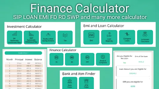 SIP Loan Finance Calculator screenshot 4
