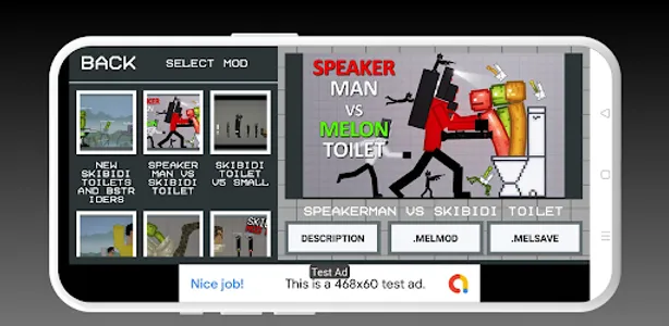 Skidibi Toilet Mods for Melon screenshot 2
