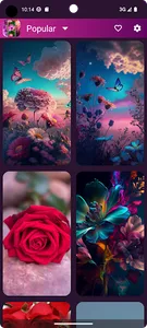 10000+ Flower Wallpapers screenshot 6