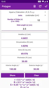 Geometry Calculator Pro screenshot 3