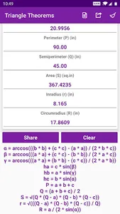 Geometry Calculator Pro screenshot 6