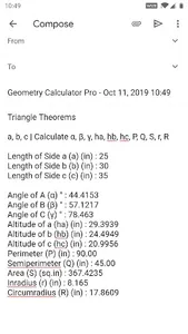 Geometry Calculator Pro screenshot 7