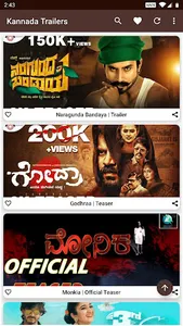 Kannada Movie Trailers screenshot 1