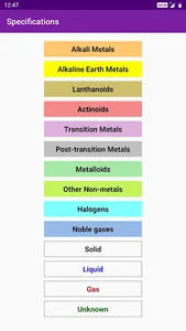 Periodic Table screenshot 7