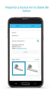 SisApp screenshot 2