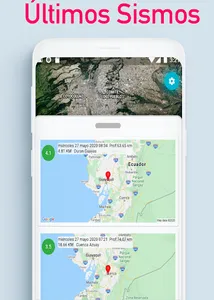 SismosEcu - Sismos Ecuador screenshot 2
