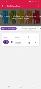 Fitness and Health Tracker screenshot 1