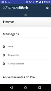 CâmaraWeb Sistema screenshot 1