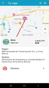 Moto Taxi Bolivia screenshot 3