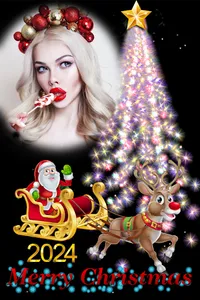 Christmas photo frame 2024 screenshot 0
