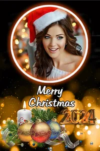 Christmas photo frame 2024 screenshot 1