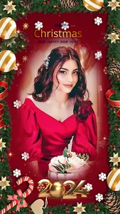 Christmas photo frame 2024 screenshot 17
