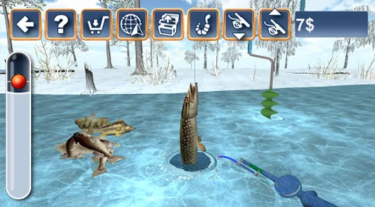 Fishing in the Winter. Lakes. screenshot 0