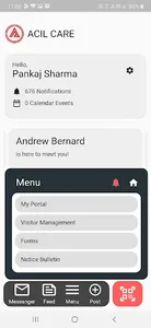ACIL CARE Application screenshot 2