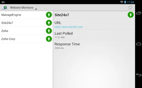 Site24x7 Mobile Network Poller screenshot 3