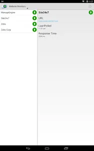 Site24x7 Mobile Network Poller screenshot 4