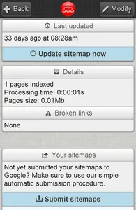 Pro Sitemaps screenshot 1