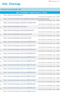 Pro Sitemaps screenshot 2