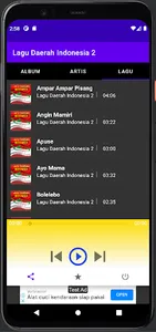 Lagu Daerah Indonesia 2 screenshot 2