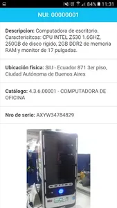 Colector SIU-Diaguita screenshot 6