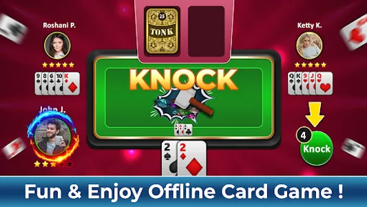 Tonk Rummy Card Game screenshot 4