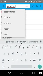 Spanish Synonyms Offline screenshot 2