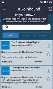 The Inbound Podcast screenshot 1